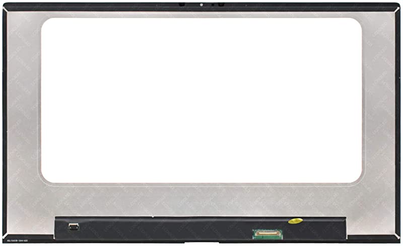 Kreplacement Replacement for ASUS ZenBook 15 UX533 UX533F UX533FD UX533FN UX533FD-DH74 UX533FD-NS76 UX533FN-RH54 15.6 inches FHD 1920x1080 IPS 30Pin LCD Display Screen Front Glass Panel Assembly (No Bezel)