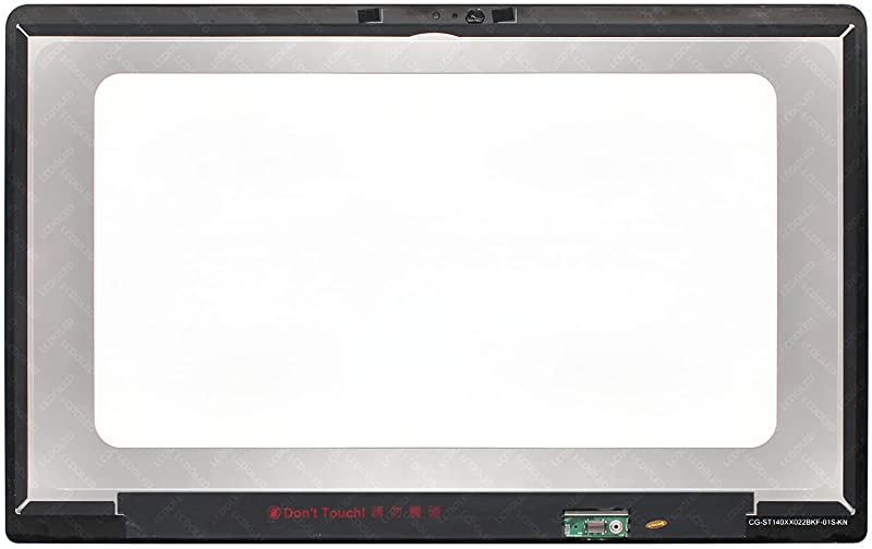 Kreplacement Replacement for ASUS Zenbook UX490 UX490U UX490UA UX490UAR UX490UA-IH74-BL UX490UA-XH74-BL UX490UA-XS74 14.0 inches 1920x1080 FullHD LCD Display Touch Screen Digitizer Assembly (No Bezel)