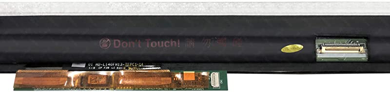 Kreplacement Replacement 14.0 inches FullHD 1920x1080 IPS B140HAN04.0 LED LCD Display Touch Screen Digitizer Assembly with Board for Acer Spin 3 SP314-53 SP314-53N SP314-53GN N19P1 Series (No Bezel)