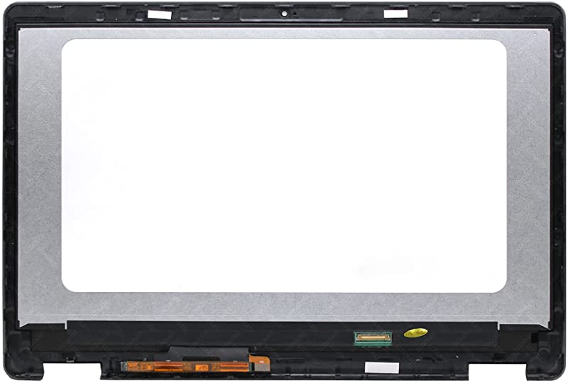 Kreplacement Replacement 15.6 inches FullHD 1080P IPS N156HCA-EA1 LCD Display Touch Screen Digitizer Assembly with Bezel for Acer Aspire R 15 R5-571 R5-571T R5-571TG Series R5-571T-57Z0 R5-571T-59DC