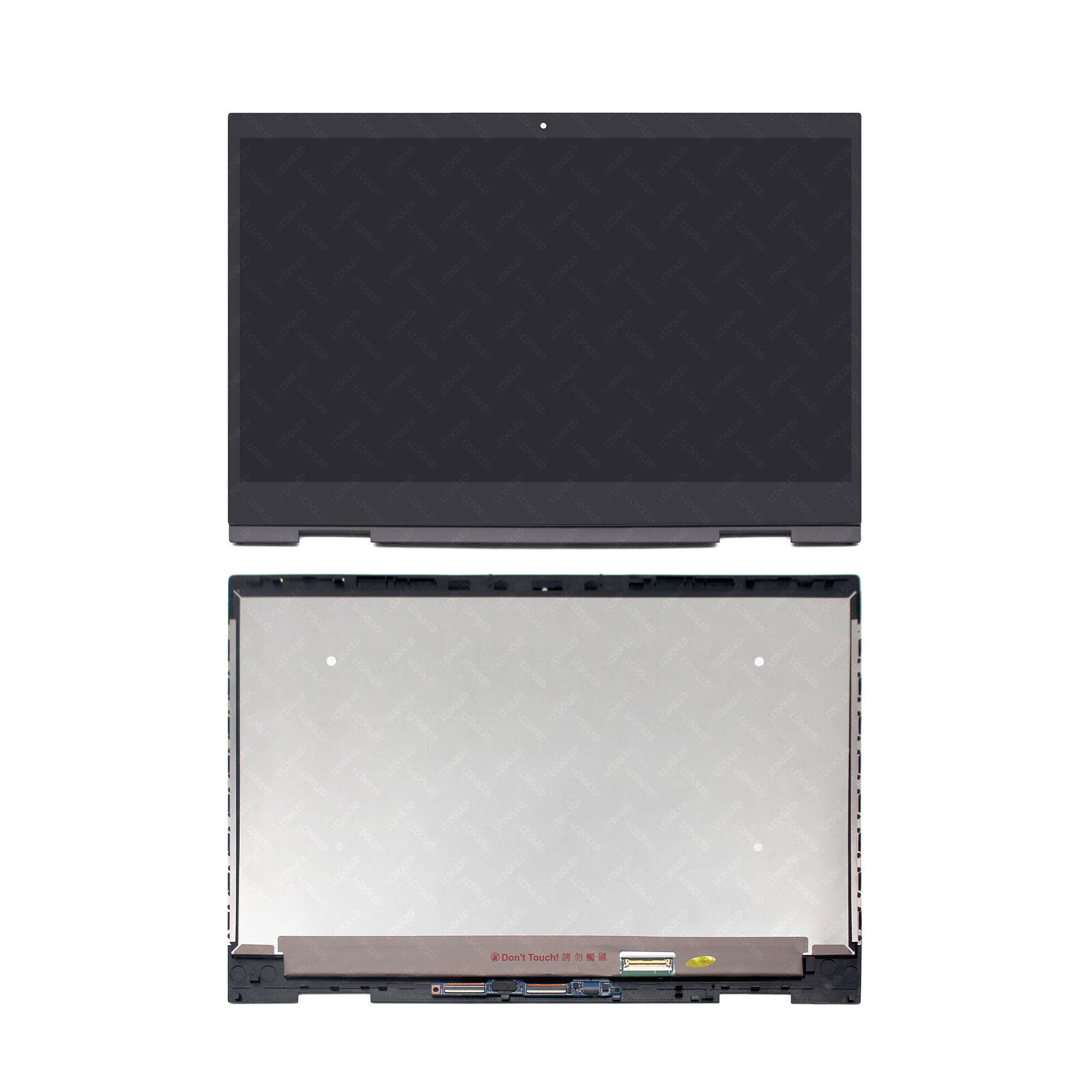 15.6 inch For HP Envy X360 15-CP0010CA 15-CP0008CA 15-CP0000AU 15-CP0086NR FHD LCD Screen Touch Assembly+Frame