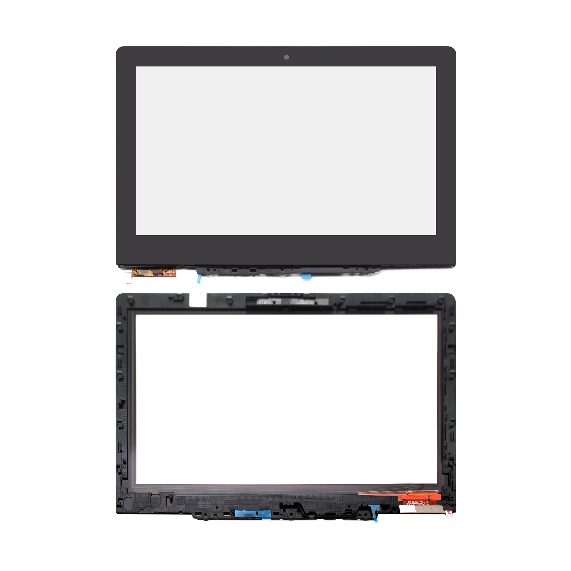 Kreplacement 11.6" LED LCD Display Matrix Panel Touch Screen Assembly With Bezel For Lenovo Flex 4-11 Flex 4-1130 80U3 1366x768