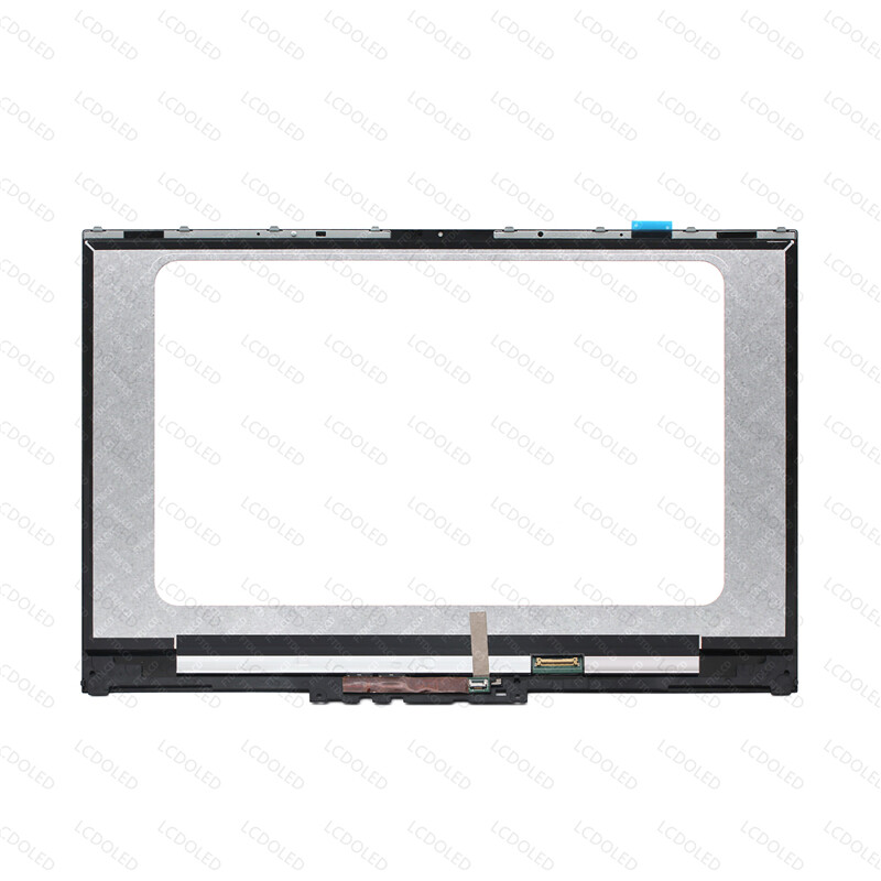 Kreplacement 15.6" LCD Touchscreen Digitizer Glass Panel With Frame For Lenovo Yoga 730-15IWL 81JS000EGE 81JS000GGE 81JS000XIX 81JS004YUK