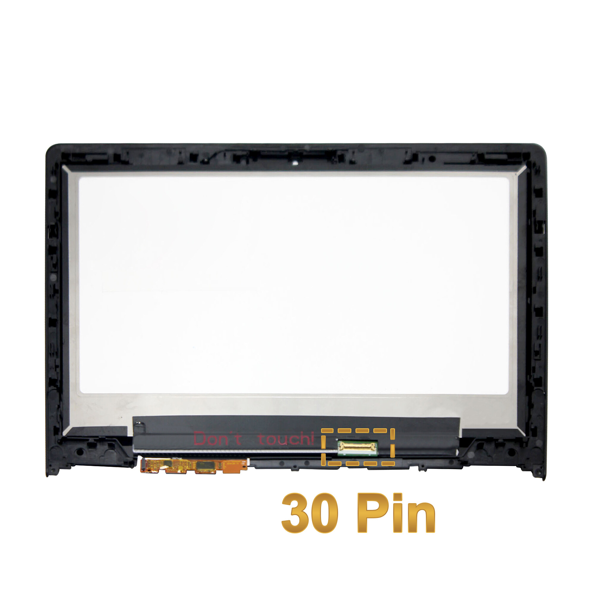 Kreplacement 11.6" FHD LCD Touch Screen+Bezel Assembly For Lenovo Yoga 700-11ISK iPS Display