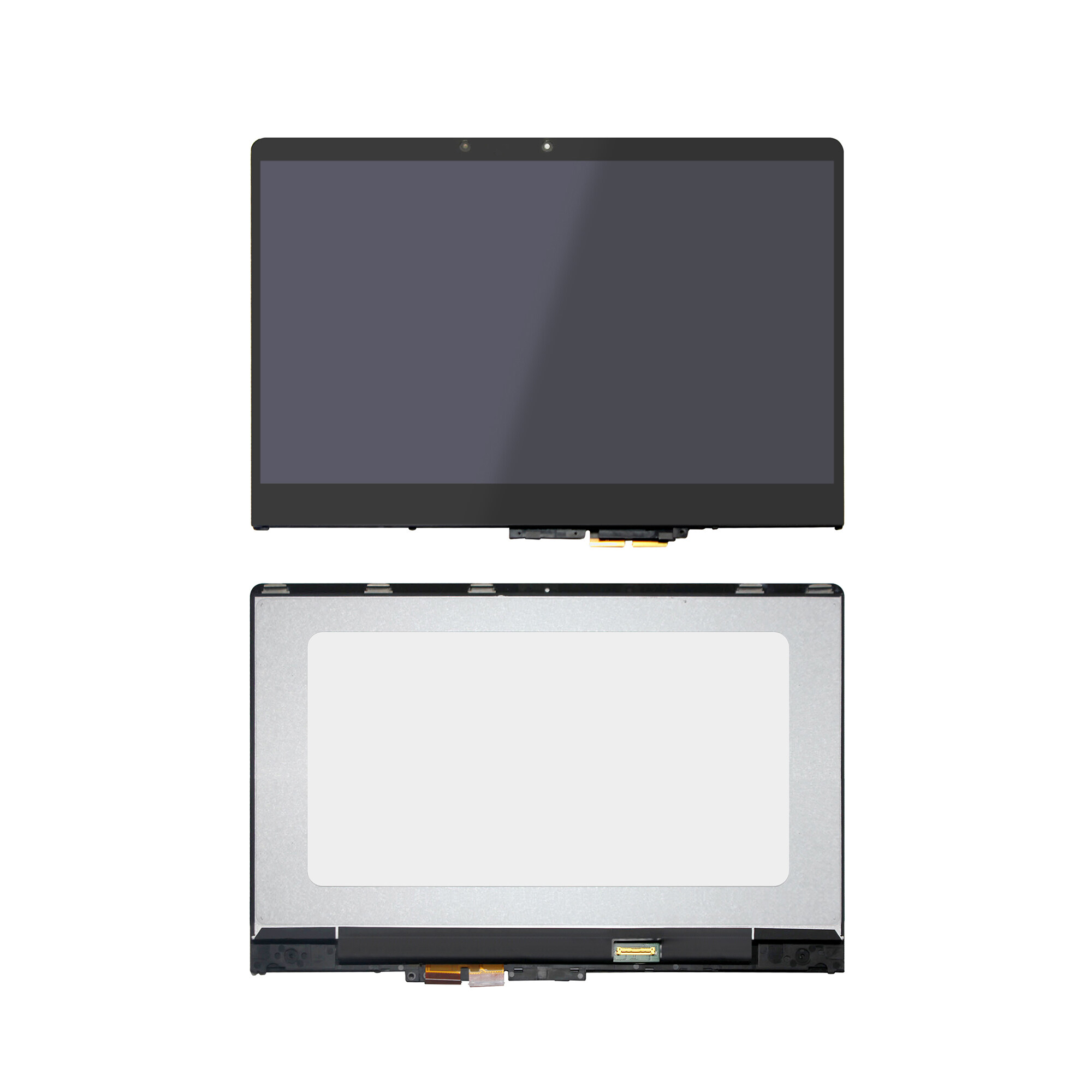 Kreplacement 5D10K81065 5D10K81085 5D10M14182 for Lenovo Yoga 710-14 14" FHD LCD LED Touch Screen + Digitizer Assembly +Frame