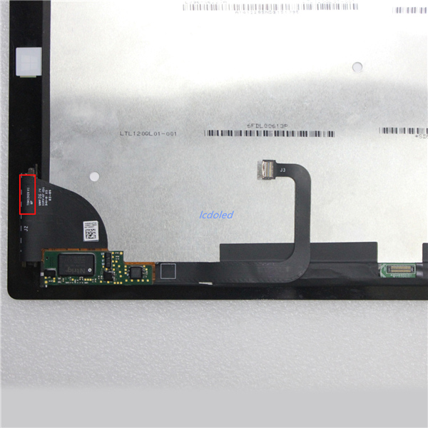 LCD Touch Screen Digitizer Assembly for Microsoft Surface Pro 3 1631