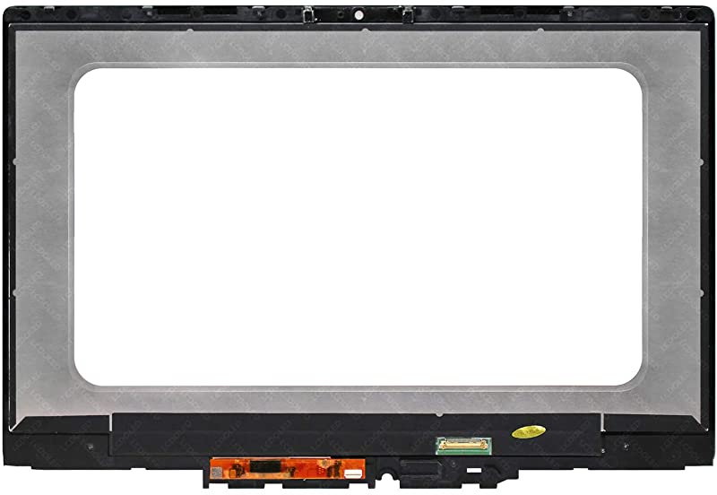 Kreplacement Replacement 14.0 inches FHD 1080P IPS LCD Display Touch Screen Digitizer Assembly Bezel with Touch Control Board for Dell Inspiron 14 5491 i5491 P72G P72G002 Touch Version (Not for Non-Touch)