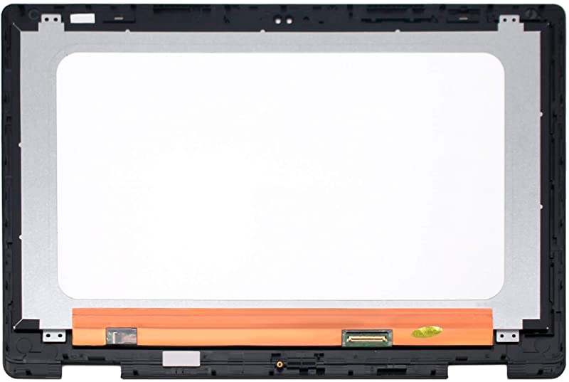 Kreplacement Compatible 15.6 inch FullHD 1080P IPS LED LCD Display Touch Screen Digitizer Assembly + Bezel Replacement for Dell Inspiron 15 7569 i7569