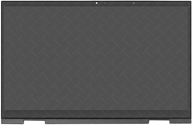 Kreplacement Replacement for HP Envy x360 15-eu0007ur 15-eu0008na 15-eu0008ua 15-eu0009na 15-eu0009nw 15.6 inches FHD 1080P IPS LCD Display Touch Screen Digitizer Assembly Bezel with Touch Control Board