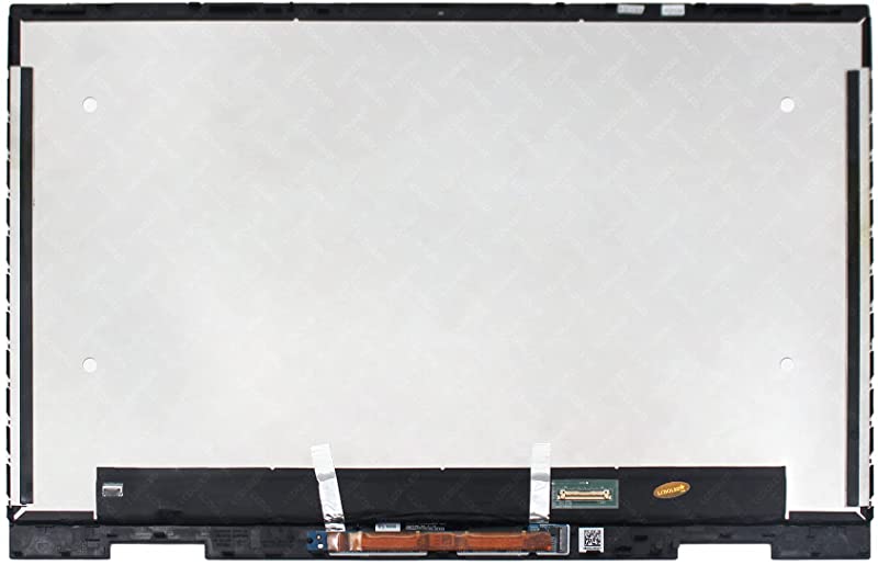 Kreplacement Replacement for HP Envy x360 15-eu0007ur 15-eu0008na 15-eu0008ua 15-eu0009na 15-eu0009nw 15.6 inches FHD 1080P IPS LCD Display Touch Screen Digitizer Assembly Bezel with Touch Control Board