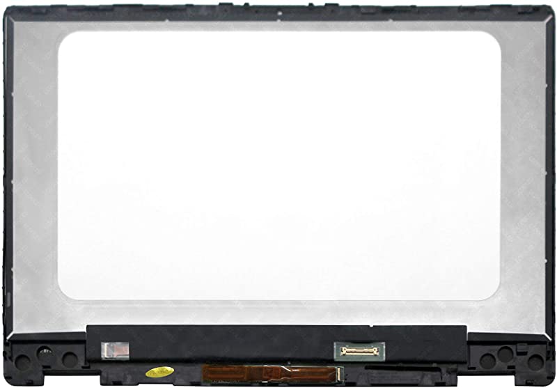 Kreplacement Replacement FHD 1080P IPS LCD Panel Touch Screen Digitizer Assembly Bezel with Board for HP Pavilion x360 14m-dh0001dx 14m-dh0003dx 14m-dh1001dx 14m-dh1003dx 14-dh0013nr 14-dh1031nr(1920x1080)