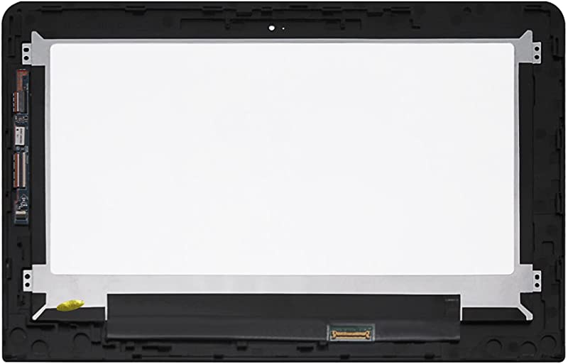 Kreplacement Replacement 11.6 inches 1366x768 HD IPS LED LCD Display Touch Screen Digitizer Assembly Bezel with Controller Board for HP Pavilion X360 M1-U M1-U000 M1-U001DX (1D Webcam Holes)