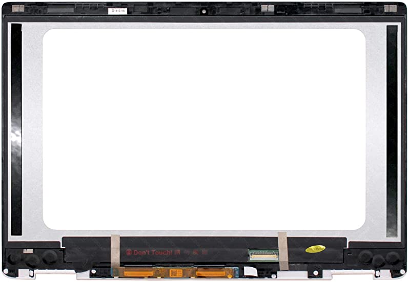 Kreplacement Replacement for HP Chromebook x360 14-da 14-da0xxx 14t-da0xx L36904-001 14-da0021nr 14-da0012dx 14-da0011dx 14.0 inches FHD 1080P LCD Display Touch Screen Digitizer Assembly Bezel with Board