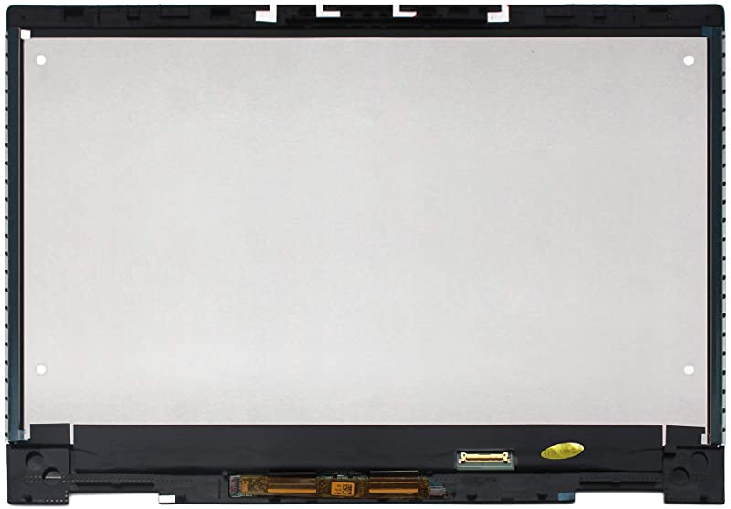 Kreplacement Replacement 13.3 inches FHD 1080P IPS LP133WF4-SPA4 LED LCD Display Touch Screen Digitizer Assembly Bezel with Board for HP Envy x360 13-ag 13m-ag 13-ag0000 13m-ag0000 (1920x1080 Resolution)