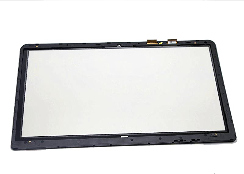 Kreplacement 15.6 inch Touch Screen Digitizer Glass Panel + Bezel for HP Pavilion X360 15-bk151nr 15-bk153nr 15-bk163dx