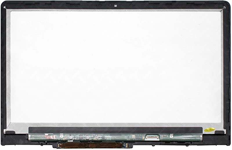 Kreplacement Replacement 15.6 inches HD LCD Touch Screen Digitizer Assembly Bezel with Board for HP Pavilion x360 15-br000 15-br100 15g-br000 15g-br100 15-br033nr 15-br055nr 15-br158cl(1366x768 Resolution)