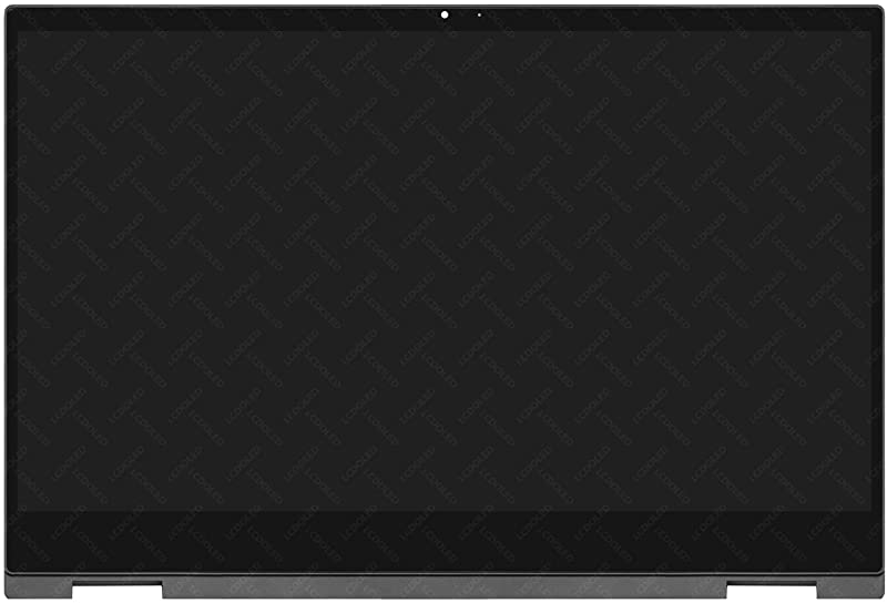 Kreplacement Replacement for HP Pavilion x360 14t-dw100 14m-dw1xxx 14m-dw1000 14m-dw1013dx 14m-dw1023dx 14m-dw1033dx 14.0 inches FullHD LCD Display Touch Screen Digitizer Assembly Bezel with Control Board