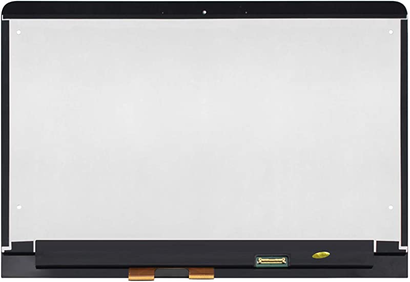 Kreplacement Replacement 13.3 inches FullHD 1080P IPS 30 Pins LCD Display Touch Screen Digitizer Assembly for HP Spectre x360 13-ac051nr 13-ac075nr 13-ac076nr 13-ac092ms 13-ac013dx 13-ac023dx 13-ac063dx