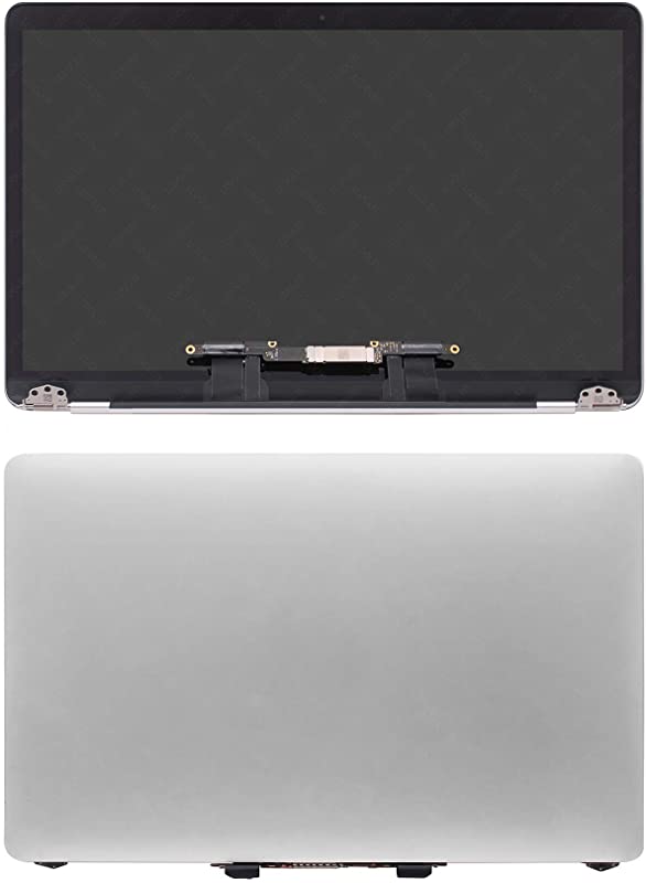 Kreplacement Replacement 13.3 inches 2560x1600 Full LCD Screen Complete Top Assembly for MacBook Pro 13" A2159 2019 Two Thunderbolt 3 Ports EMC 3301 MUHN2 MUHP2 MUHQ2 MUHR2 MUHR2 (Silver)