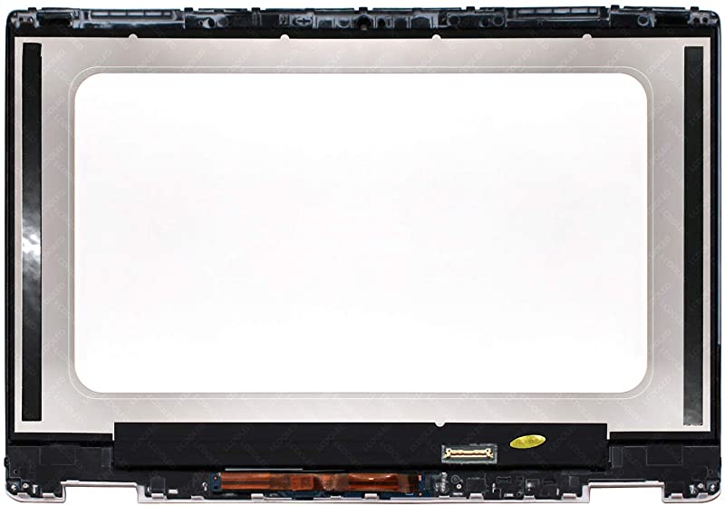 Kreplacement Replacement for HP Chromebook x360 14b-ca0xxx 14b-ca0013dx 14b-ca0023dx 14b-ca0010nr 14b-ca0036nr 14.0 inches FHD 1920x1080 LCD Display Touch Screen Digitizer Assembly Bezel with Control Board