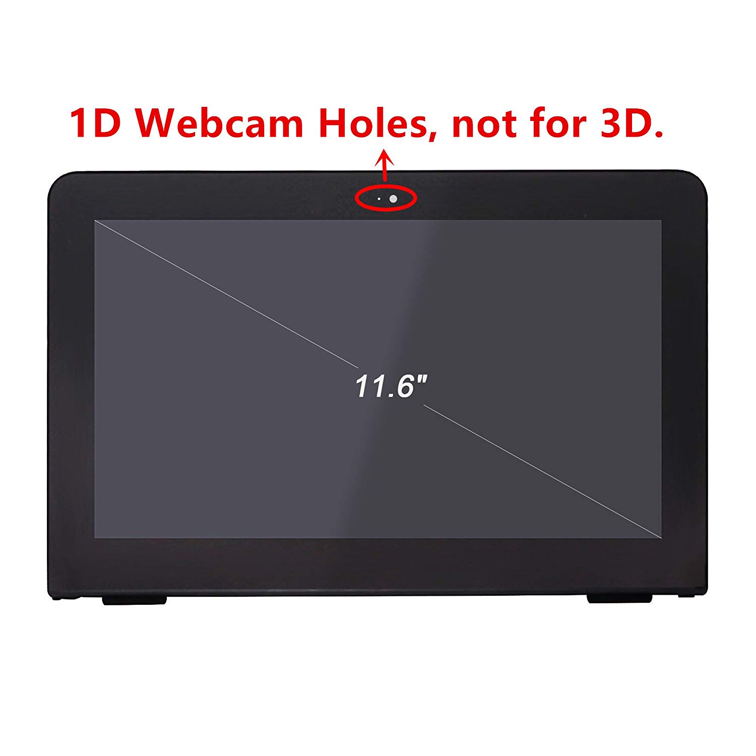 Screen Display Replacement For HP PAVILION 11-U098NIA LCD Touch Digitizer Assembly