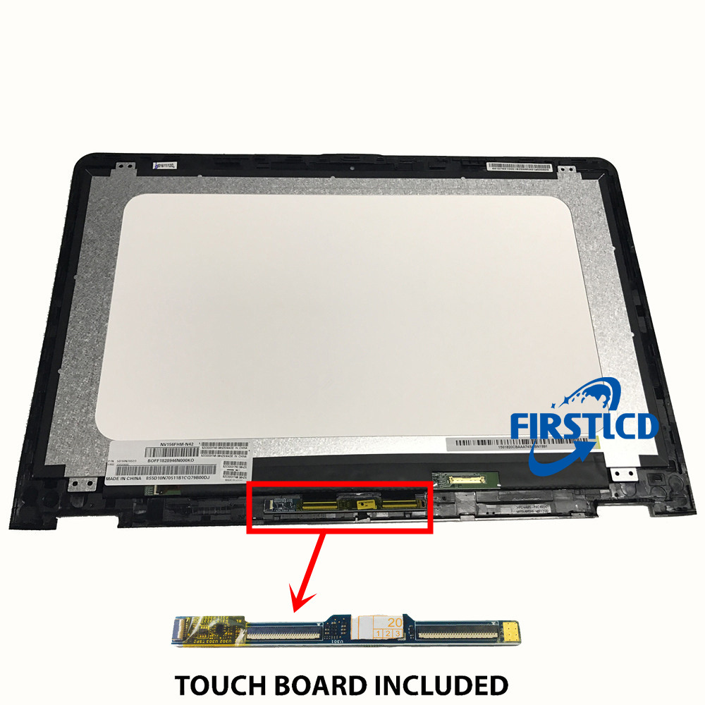 Screen Display Replacement For HP ENVY X360 15Z-AR000 LCD Touch Digitizer Assembly