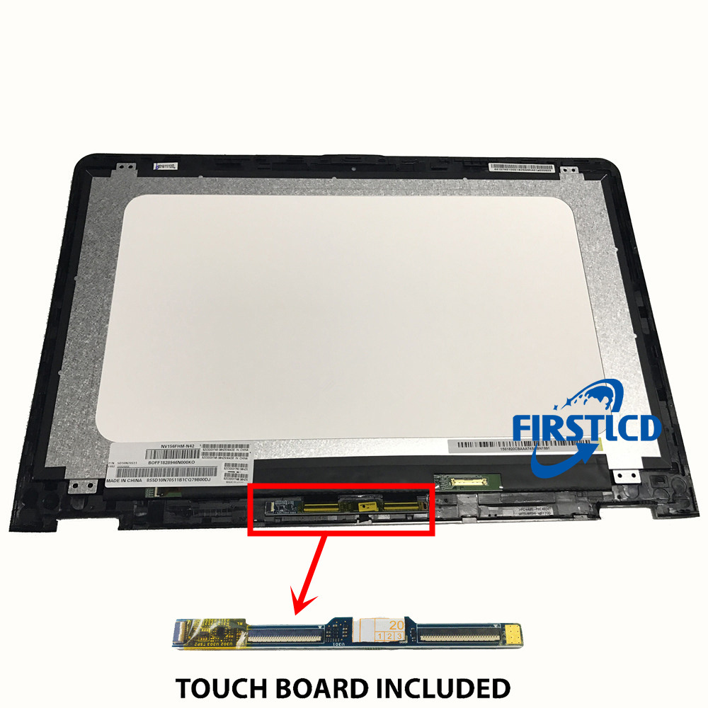 Screen Display Replacement For HP ENVY X360 15-AQ001UR LCD Touch Digitizer Assembly