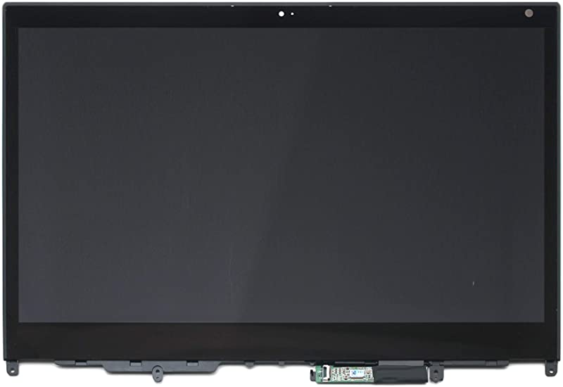 Kreplacement Compatible 13.3 inch FullHD 1920x1080 IPS LCD Display Touch Screen Digitizer Assembly + Bezel + Touch Control Board Replacement for Lenovo ThinkPad Yoga 370 20JH0026US 20JH0027US 20JH0028US