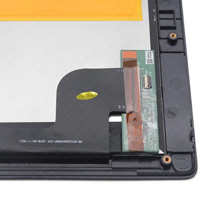 Kreplacement Replacement 12.2 inches 1920x1200 IPS LED LCD Display Touch Screen Digitizer Assembly with Bezel for Lenovo IdeaPad Miix 520-12IKB BE 20M3 20M3003CUS 20M30043UT