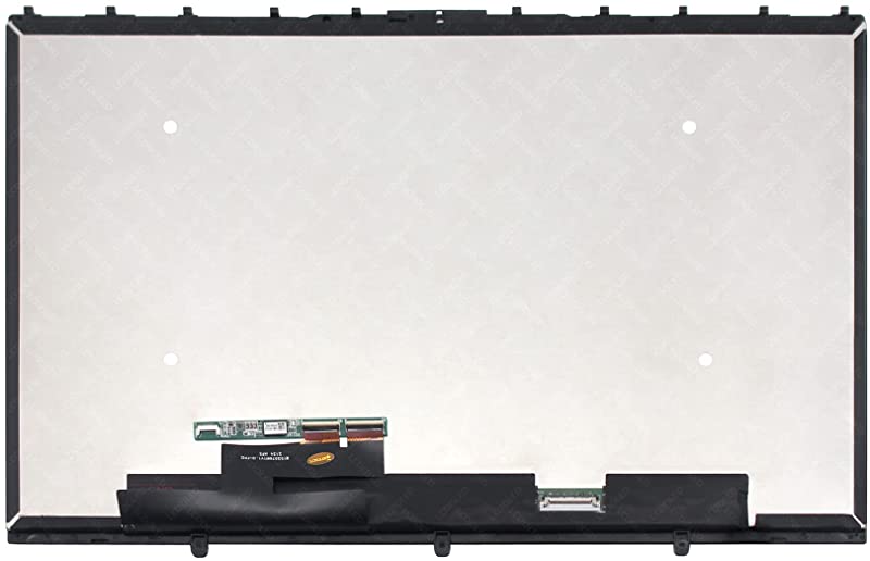 Kreplacement Replacement for Lenovo Yoga 7i-14ITL5 82BH 82BH001LPH 15.6 inches FullHD 1920x1080 IPS LED LCD Display Touch Screen Digitizer Assembly Bezel with Touch Control Board