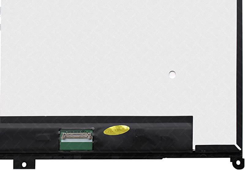 Kreplacement Replacement 15.6 inches FullHD 1920x1080 LCD Display Touch Screen Digitizer Assembly Bezel with Board for Lenovo IdeaPad Flex 5-15IIL05 81X3 81X3000JUS 81X3000VUS 81X3000WUS 81X3001GUS