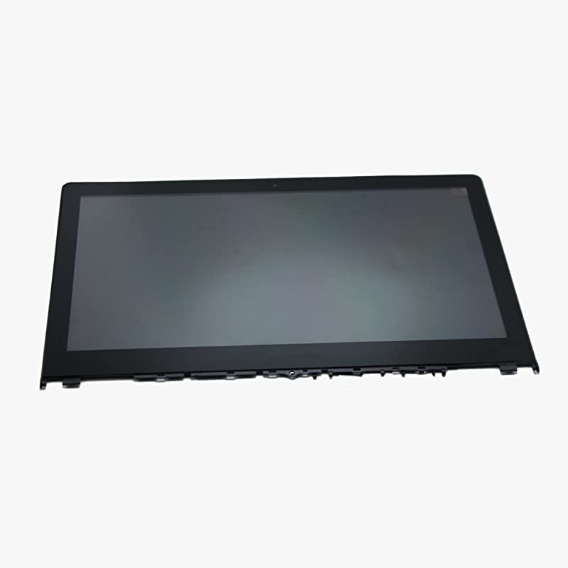 Kreplacement 15.6inch HD WXGA 1366X768 LED LCD Display Touch Screen Digitizer Assembly + Bezel for Lenovo Flex 3-1570 3-1580 80JM000HUS 80JM001MUS 80JM002EUS 80R40004US