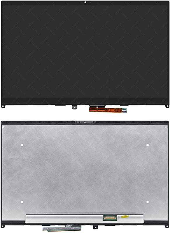 Kreplacement Replacement for Lenovo IdeaPad Flex 5-14ALC05 82HU003HUS 82HU003JUS82HU003JUS 82HU0084US 82HU0085US 82HU00BKUS 14.0 inches FHD IPS LCD Display Touch Screen Digitizer Assembly Bezel with Board