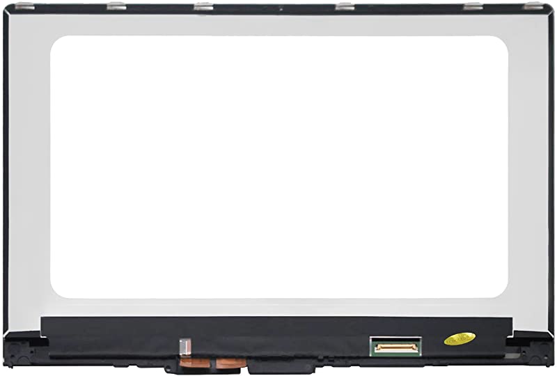 Kreplacement Replacement FHD 1080P IPS 30 Pins LCD Display Touch Screen Digitizer Assembly with Bezel + Board for Lenovo Yoga 710-15ISK 710-15IKB 80U00006US 80U0000FUS 80V50000US 80V50010US