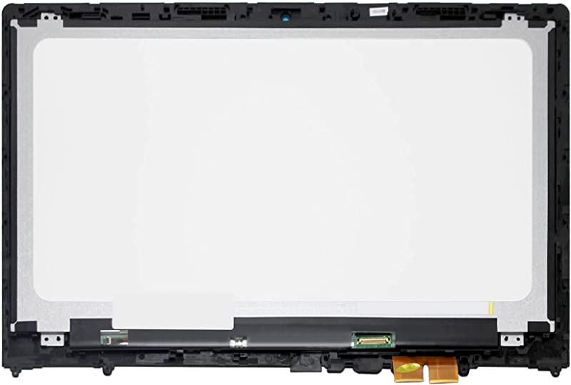 Kreplacement 15.6 inch FullHD 1080P IPS LED LCD Display Touch Screen Digitizer Assembly + Bezel for Lenovo Flex 4-1580 80VE