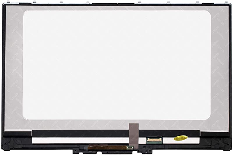 Kreplacement Compatible 15.6 inch FullHD 1080P IPS LCD Display Touch Screen Digitizer Assembly + Bezel + Board Replacement for Lenovo Yoga 720-15IKB 80X7001TUS 80X7001UUS 80X7001WUS 80X7006KUS 80X7006NUS