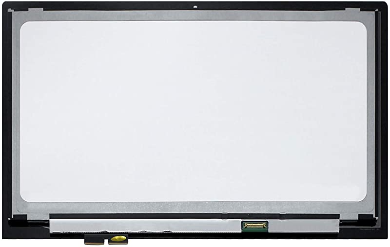 Kreplacement Compatible 15.6 inch FullHD 1080P LED LCD Display Touch Screen Digitizer Assembly + Bezel Replacement for Lenovo Edge 15 80K9 80K90001US 80K90008US 80K90009US