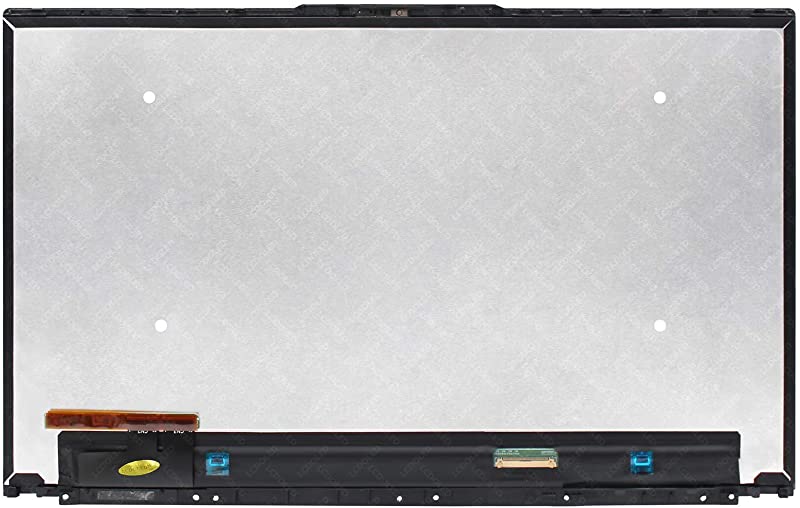 Kreplacement Compatible with Lenovo Yoga C940-15IRH 81TE0002US 81TE0003US 81TE000DUS 81TE001YUS 15.6 inches UHD 4K 3840x2160 IPS LCD Panel Touch Screen Digitizer Assembly Bezel with Board Replacement