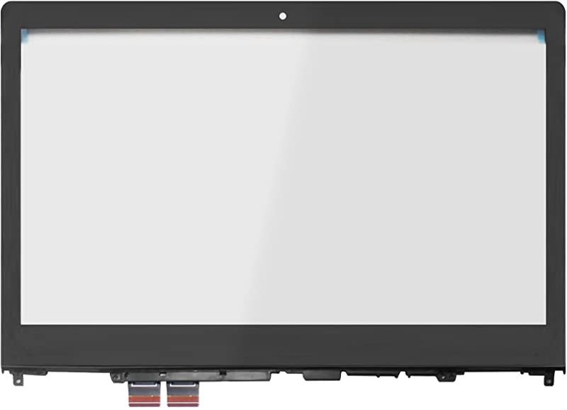 Kreplacement 14.0 inch Replacement Touch Screen Digitizer Front Glass Panel + Bezel for Lenovo Flex 4-1470 80SA0000US 80SA0001US 80SA0008US