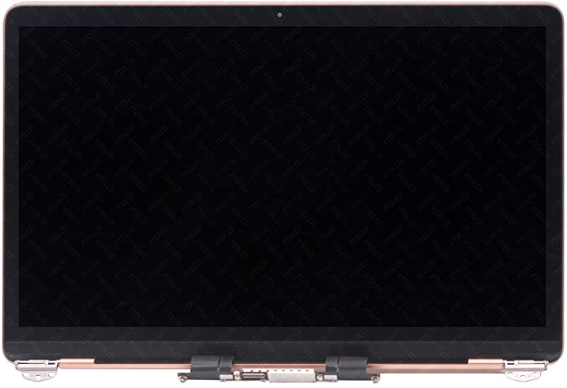 Kreplacement Replacement for MacBookAir10,1 MacBook Air 13" M1 2020 A2337 EMC 3598 MGN63 MGN93 MGND3 MGN73 MGNA3 MGNE3 2560x1600 13.3 inches Full LCD Screen Complete Top Assembly (Gold)