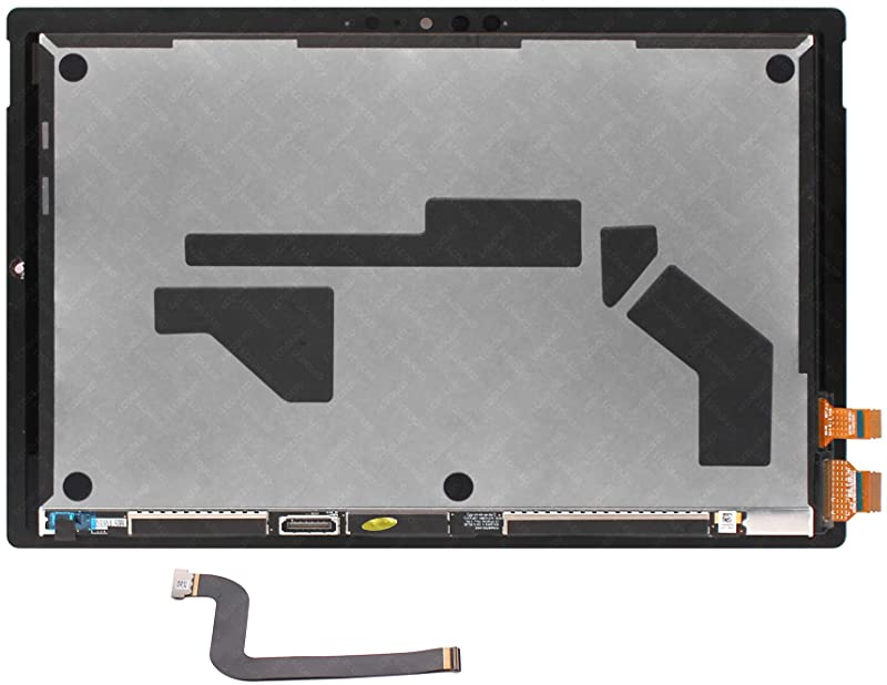 Kreplacement Compatible with Microsoft Surface Pro 7 1866 2019 C02XR7Y9JG5H 12.3 inches 2736x1824 LCD LED Display Touch Screen Digitizer Assembly with LCD Cable Replacement