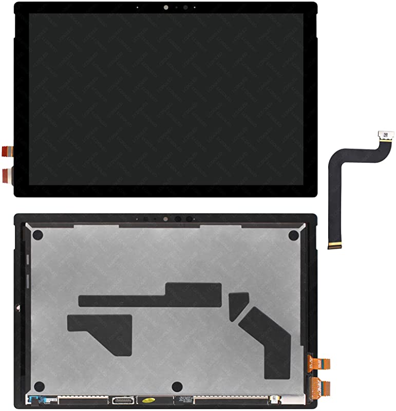 Kreplacement Compatible with Microsoft Surface Pro 7 1866 2019 C02XR7Y9JG5H 12.3 inches 2736x1824 LCD LED Display Touch Screen Digitizer Assembly with LCD Cable Replacement