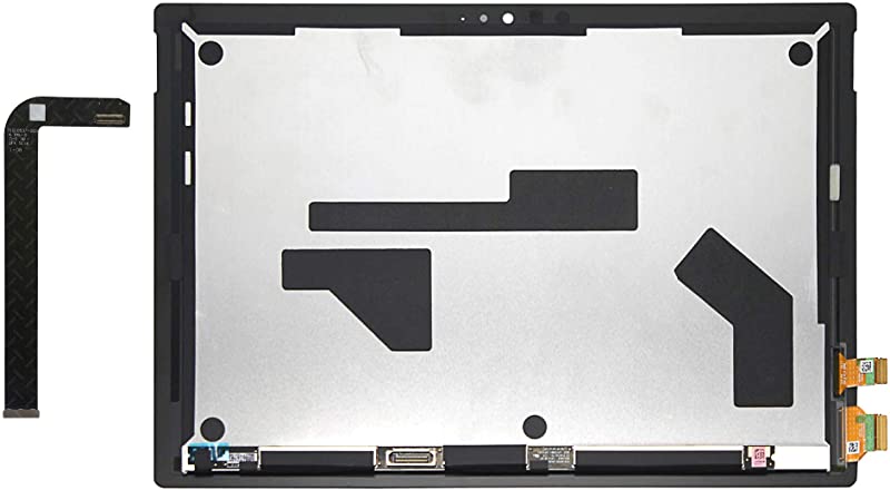 Kreplacement Replacement 12.3 inches Pro 5 LCD Display Touch Screen Digitizer Assembly with LCD Flex Conversion Cable M1010537-003 for Microsoft Surface Pro 4 1724