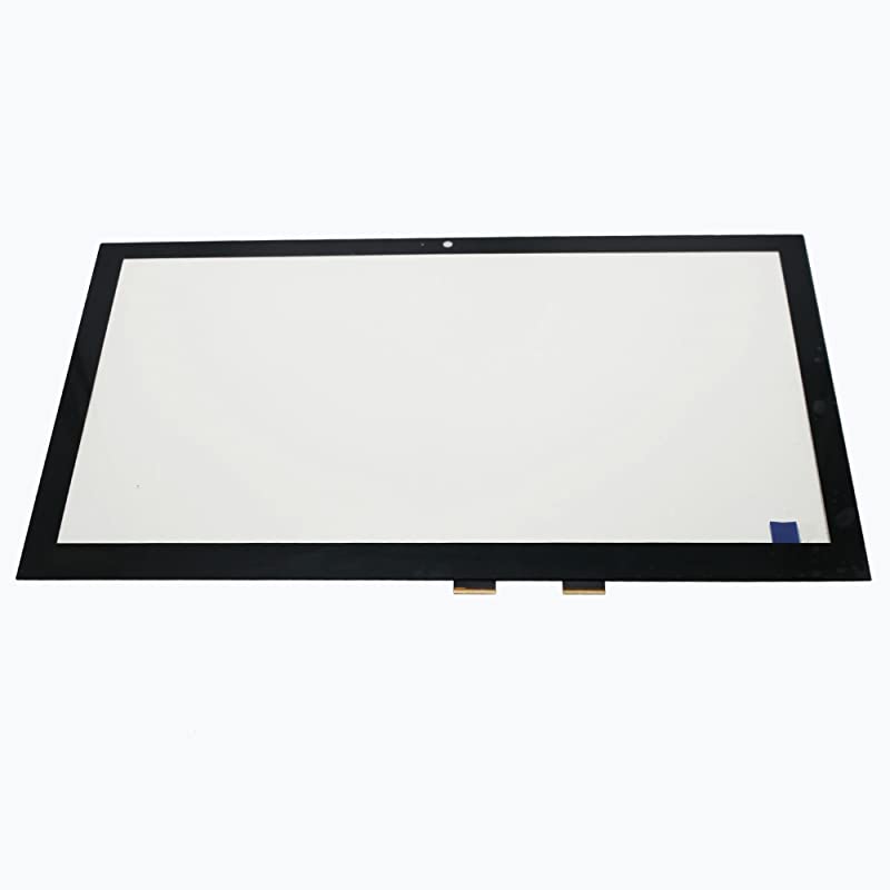 Kreplacement 15.6 inch Replacement Touch Screen Digitizer Front Glass Panel for Toshiba Satellite P55W-C5204